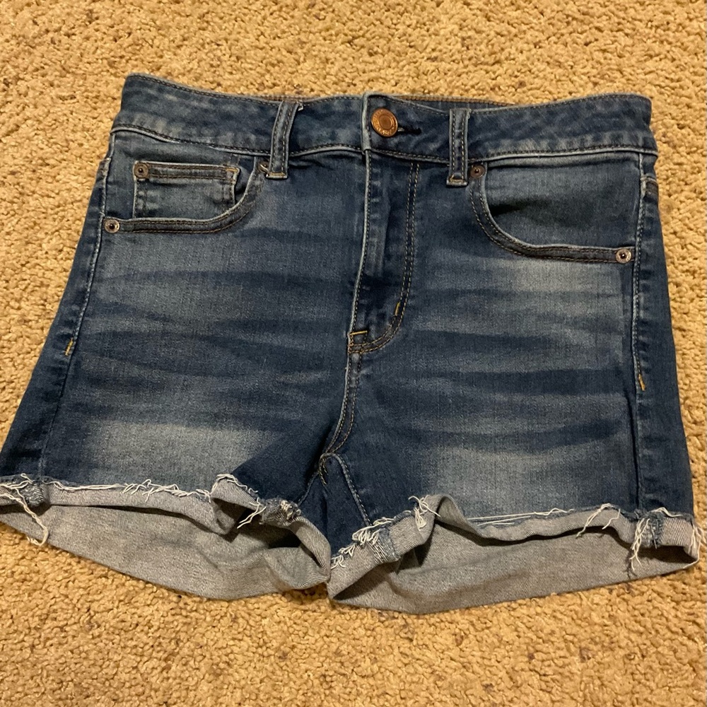 American Eagle Outfitters Blue Denim Shorts